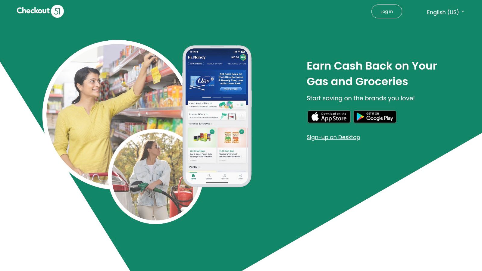Checkout 51 app interface showing weekly offers