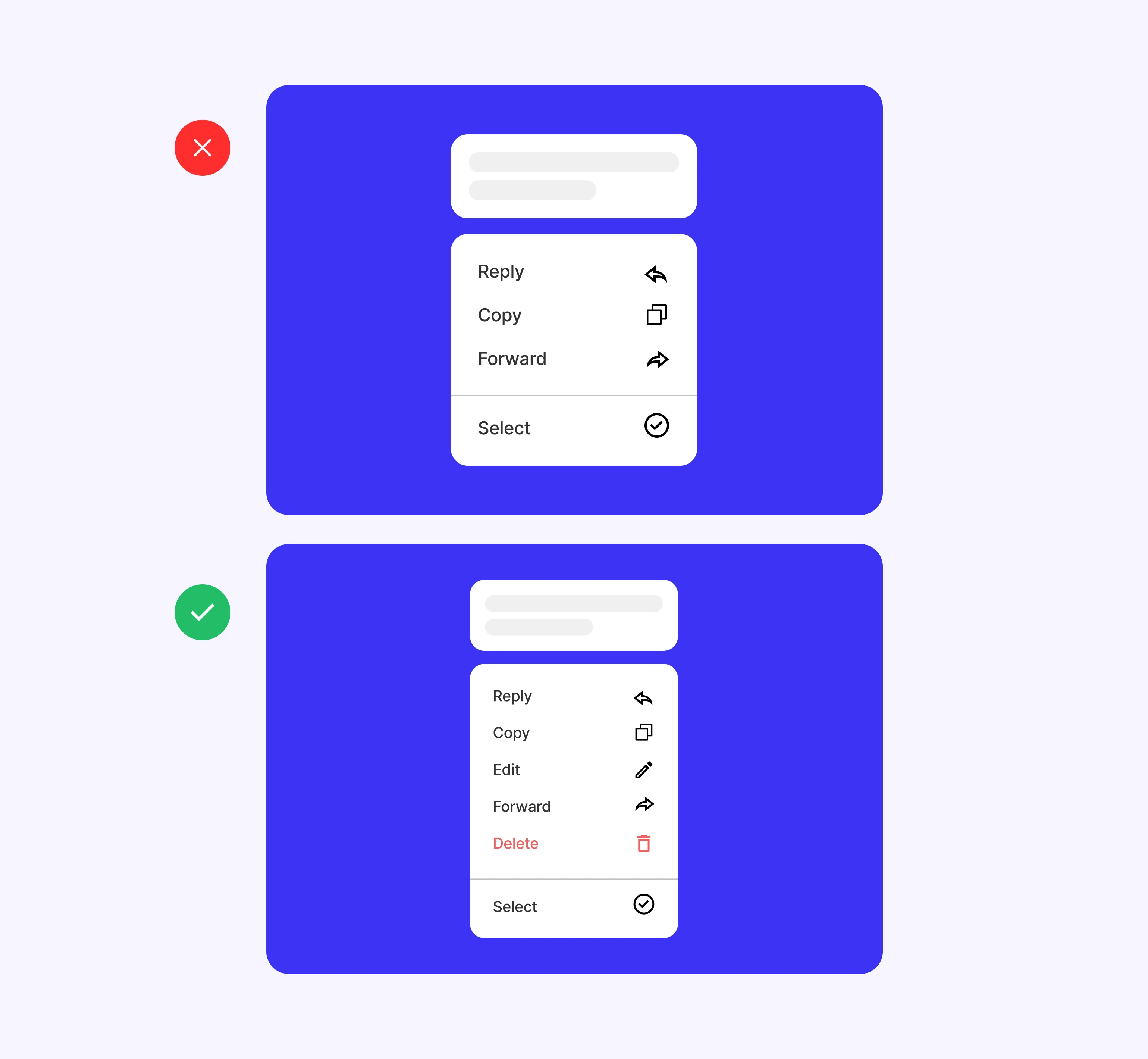 Example of Usability Heuristic 3: User control and freedom