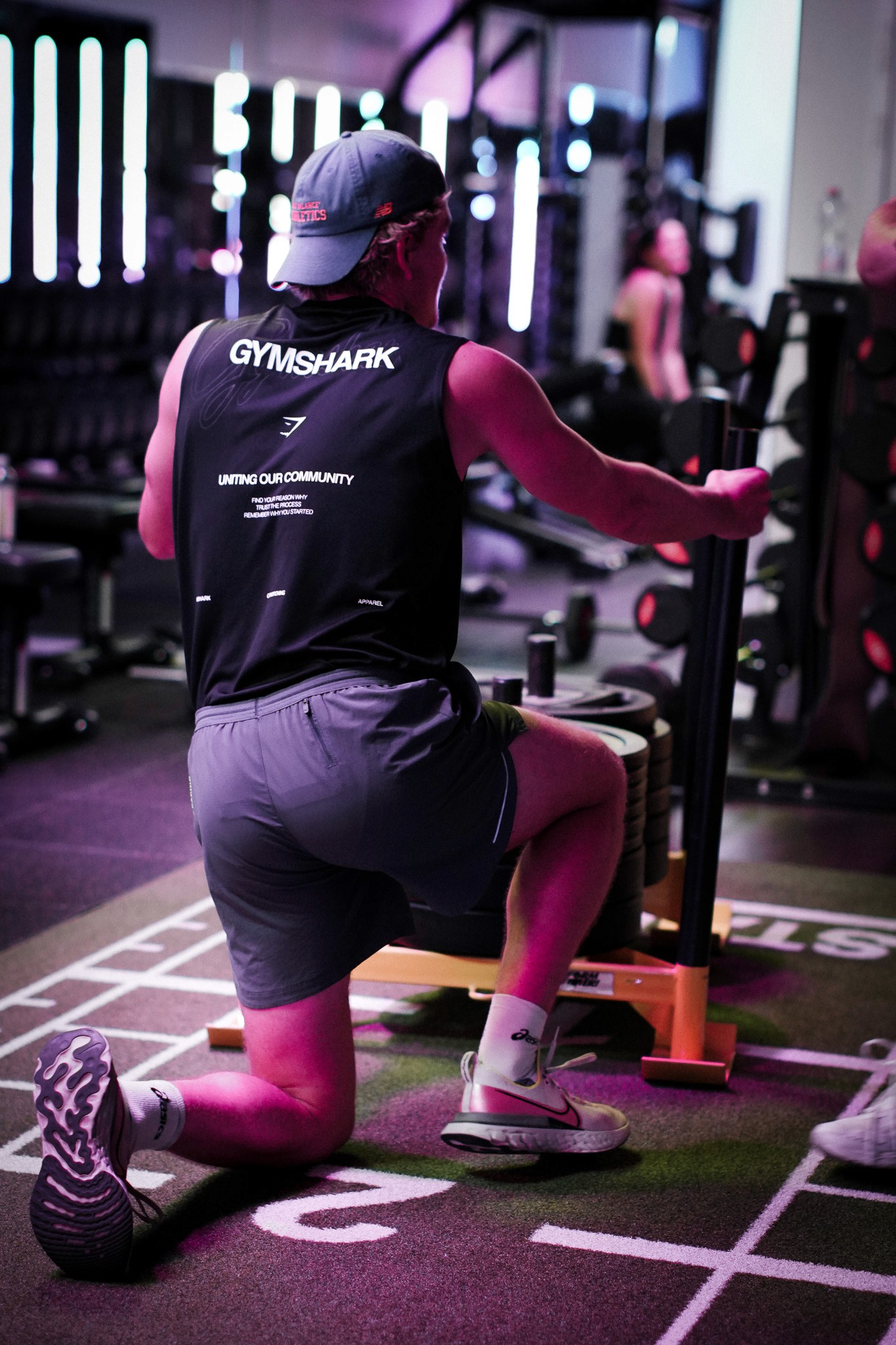 Gymshark Tank Top und Hyrox Training im Force
