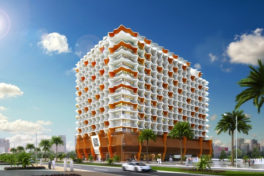 Binghatti Point Building Dubai silicon oasis