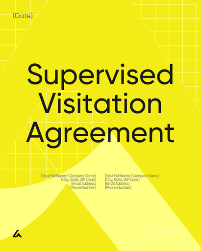 Supervised Visitation Agreement