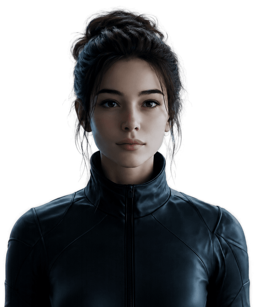 Robot Headshot portrait