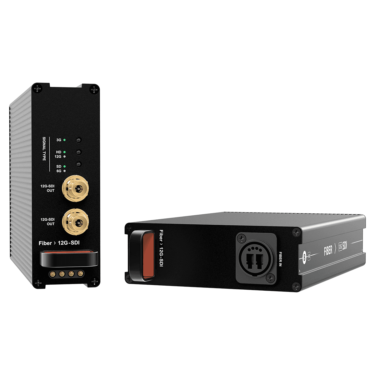 Fiber to 12G-SDI Reversible Module