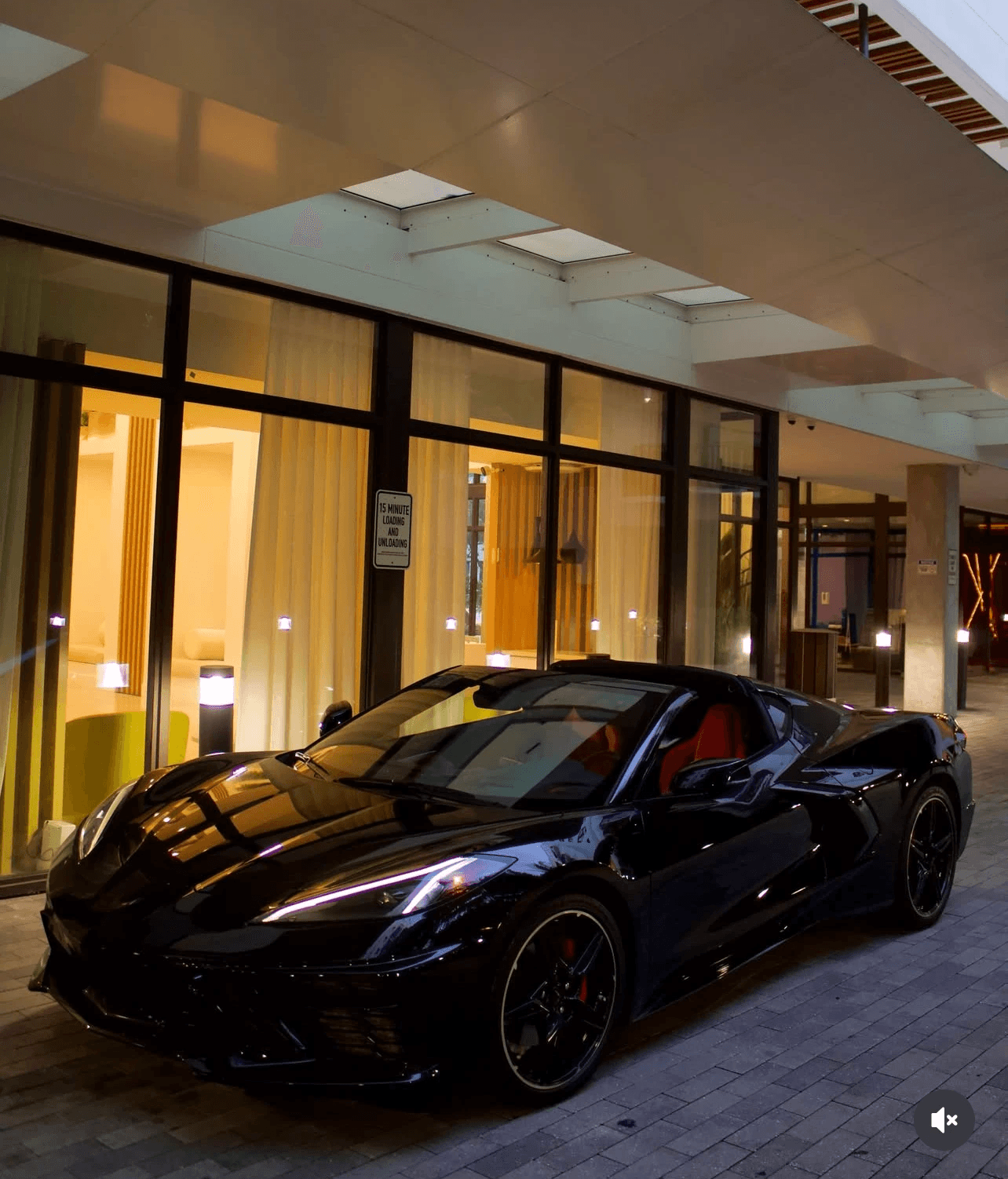 Image of a Corvette C8 available for rental.
