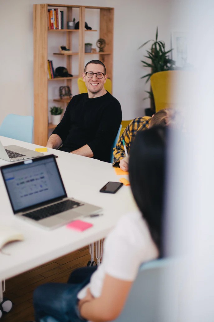 Shape team member collaborating on digital transformation project