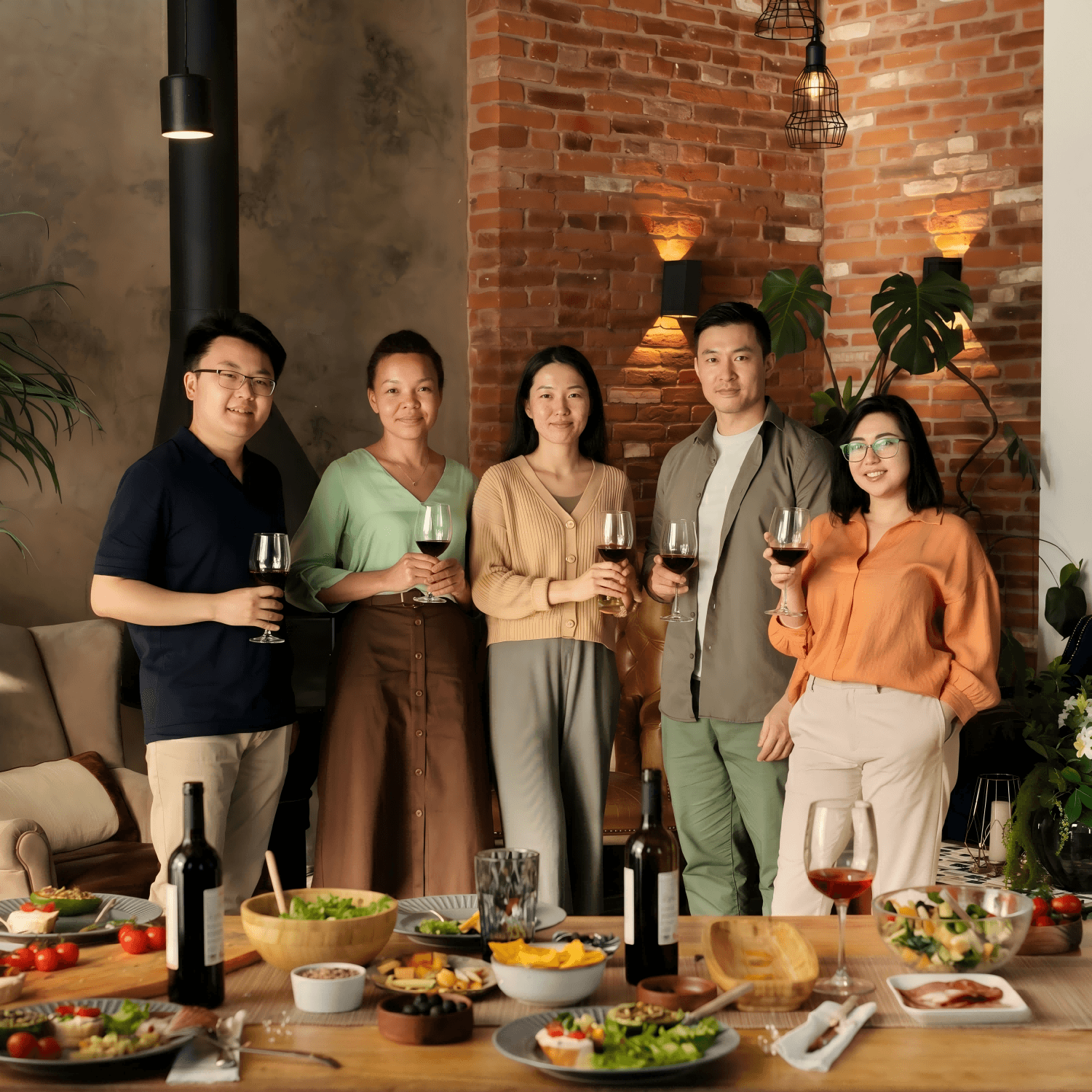 客戶感謝日下午茶聚與輕奢交流場景 Hong Kong Chinese Afternoon Tea Event