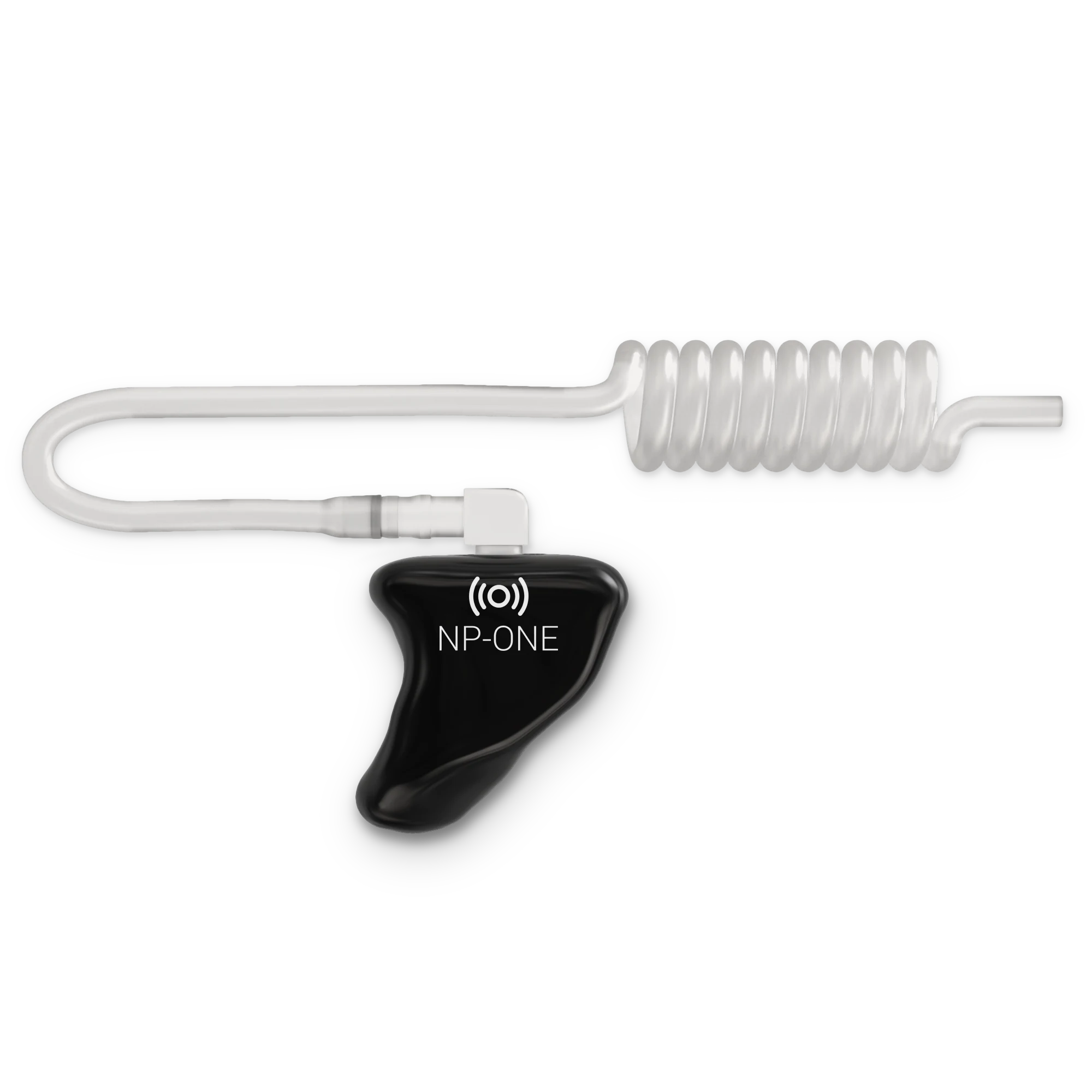 NP-ONE Acrylic Black Swivel connection · radio