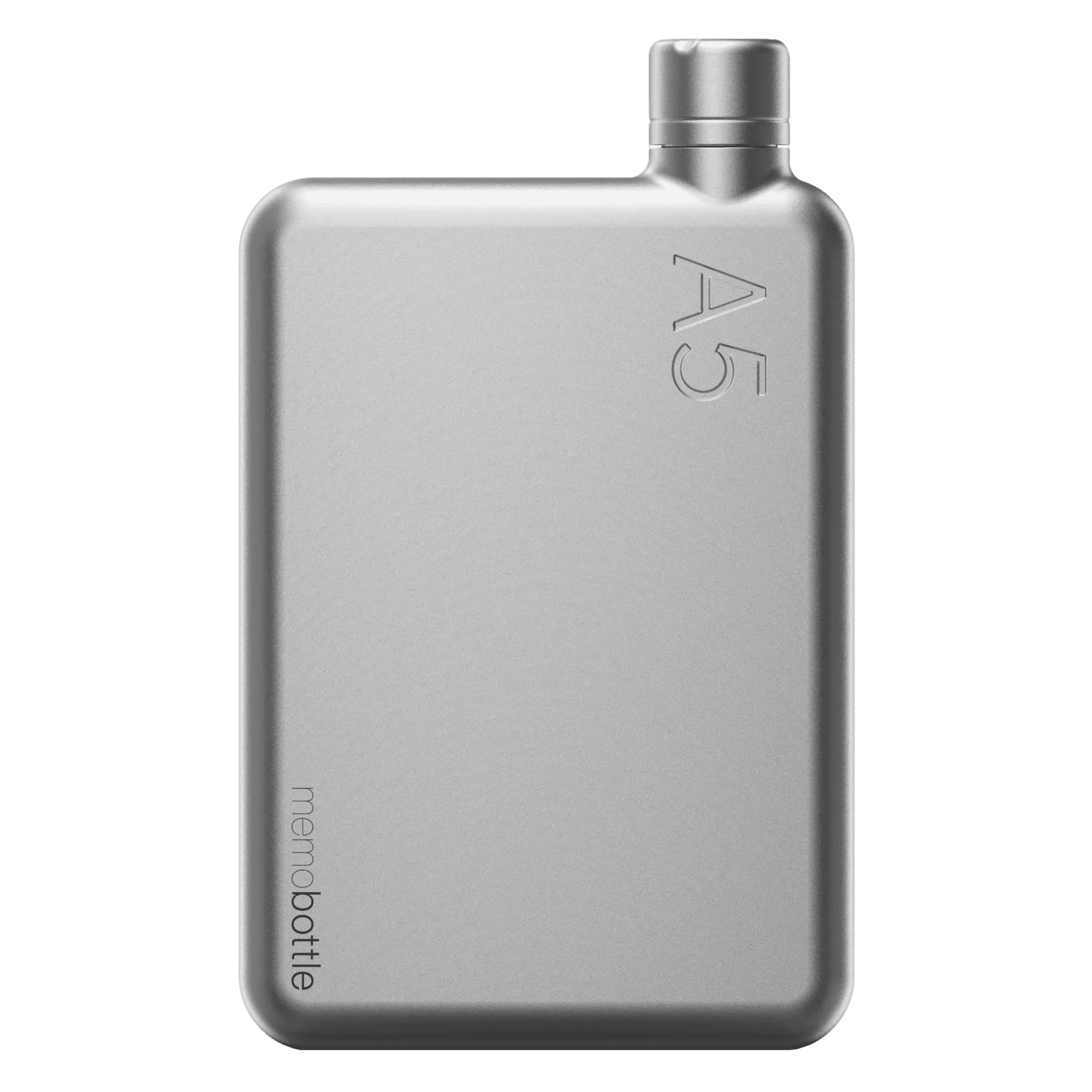 A5 Stainless Steel Memobottle Satin