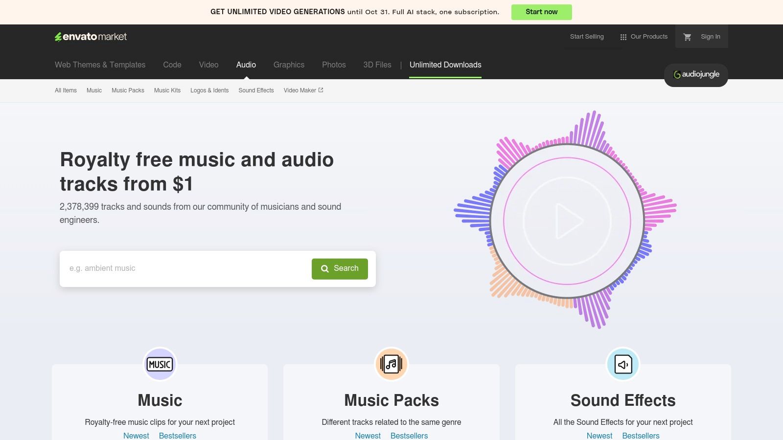 AudioJungle (Envato Market)
