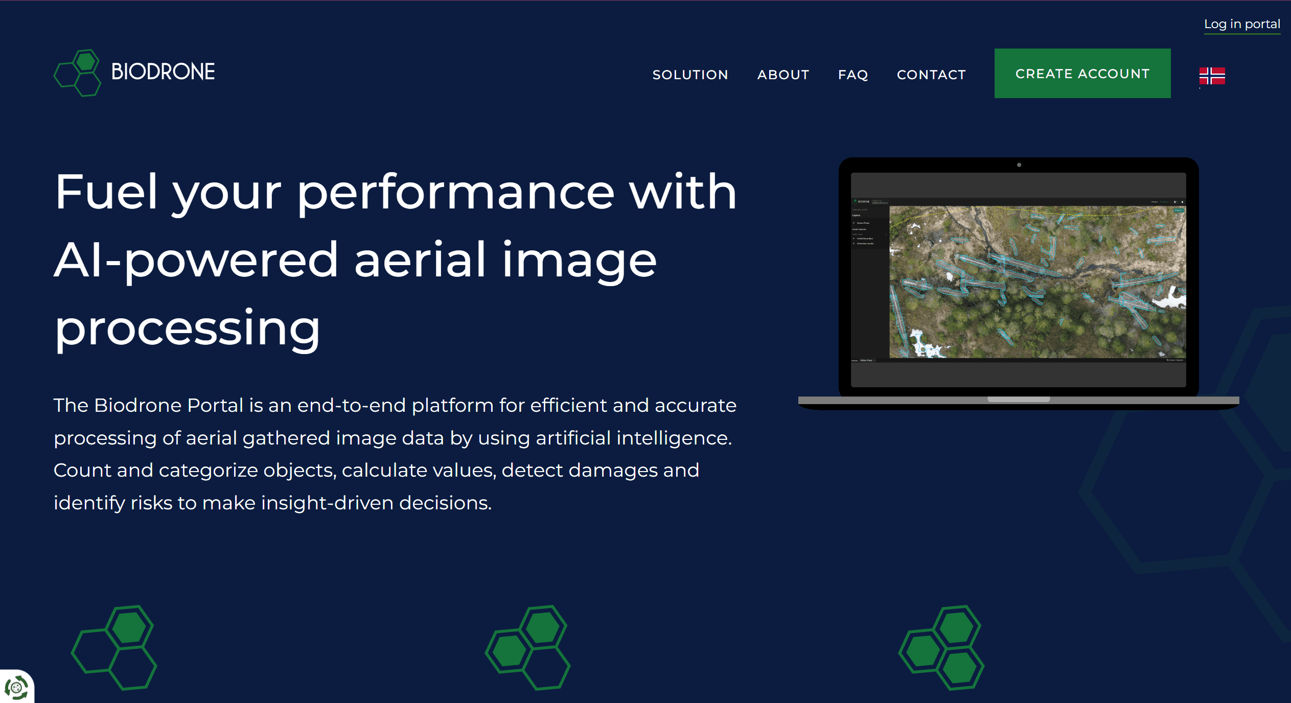 Biodrone homepage - propertyaitools.com - real estate ai - ai tools