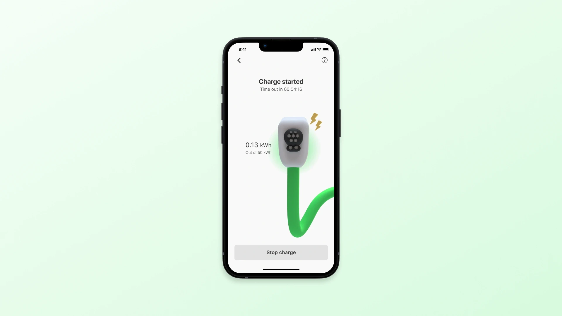 Charging loader page