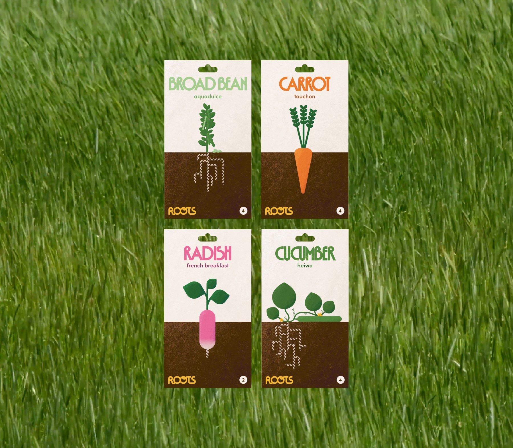 Packagings pour graines