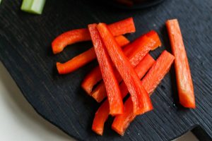 Taglio verdure a bastoncino