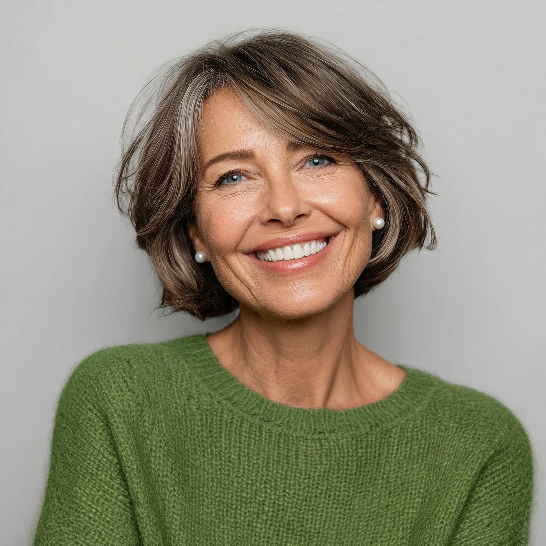 portrait of a smiling woman
