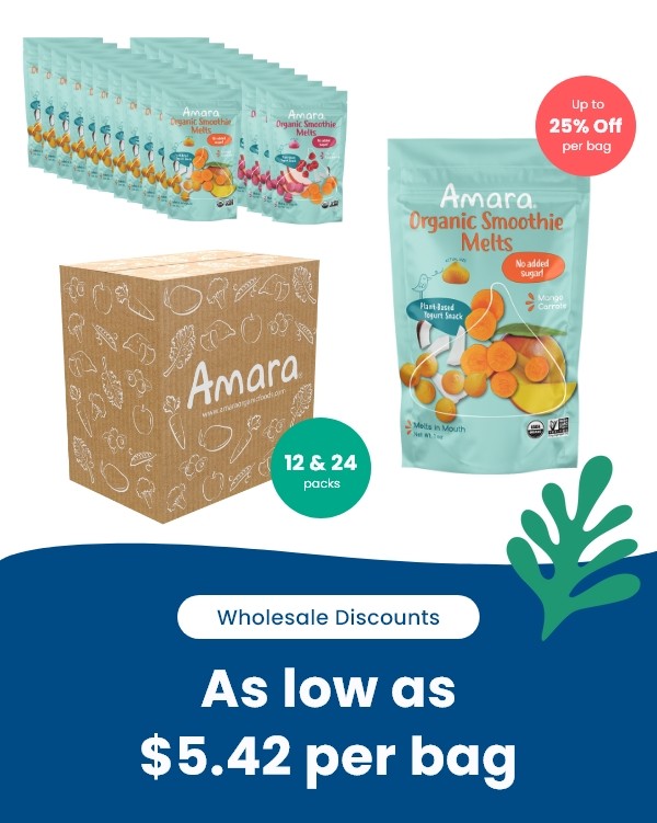 Plant-Based Smoothie Melt Variety Pack | Amara Organic Foods