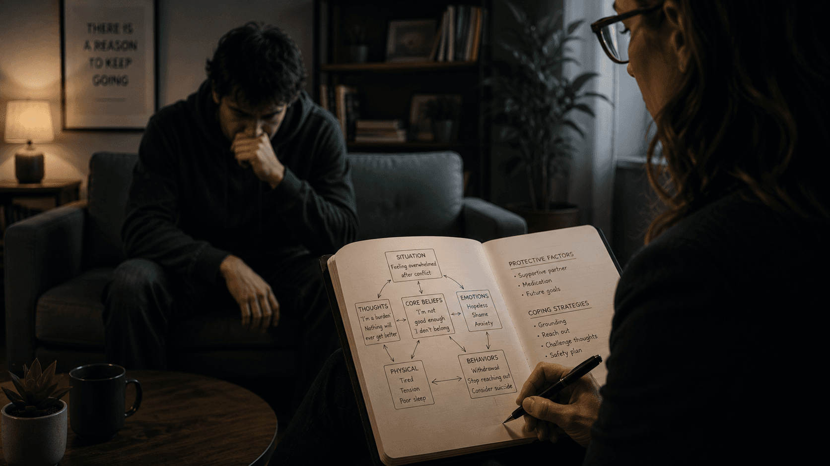 Cognitive Conceptualization with Suicidal Clients