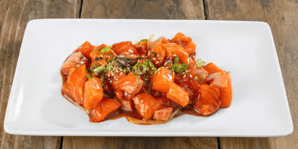Fresh poke bowl