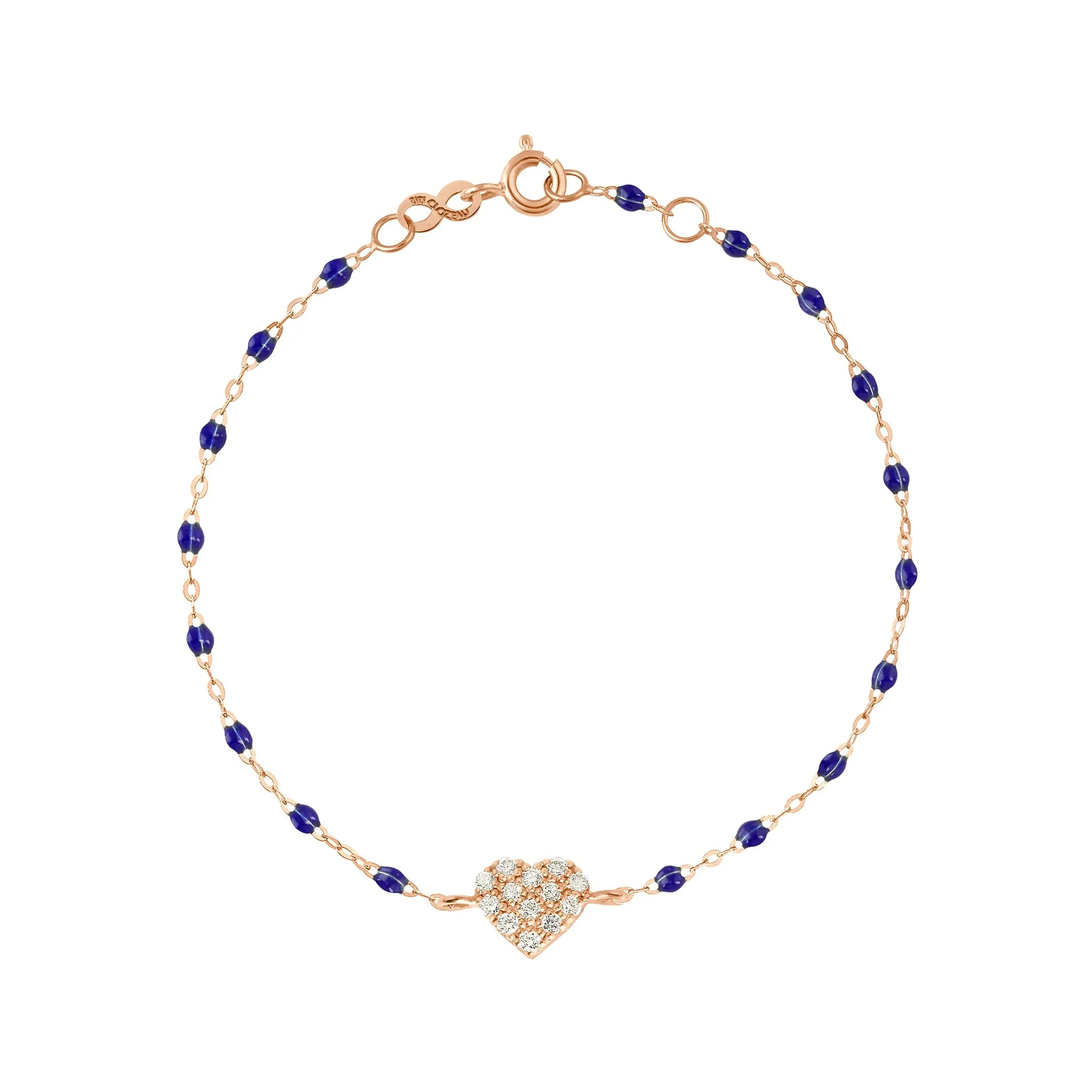 Bracelet prusse In Love, diamants, or rose