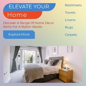 Amazon A+ banner for home decor products generated with Sivi AI