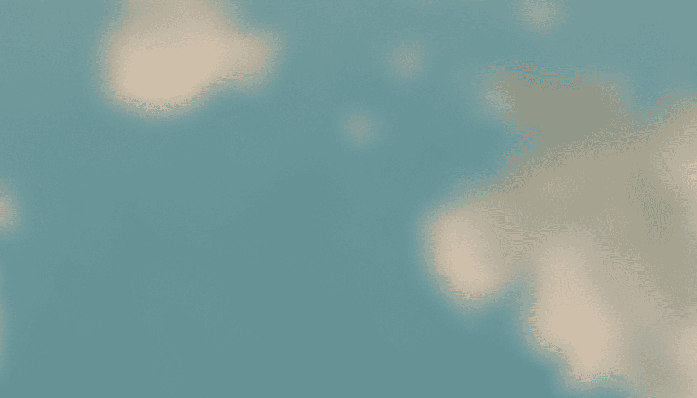 Abstract glowing orange book-shaped form on a dark background