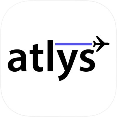 This is the logo of Atlys app.