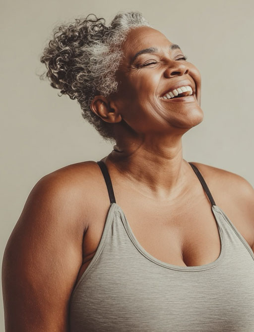 Elderly man with long white beard and conical hat
