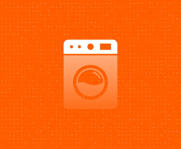 Svg Icon With Orange Background