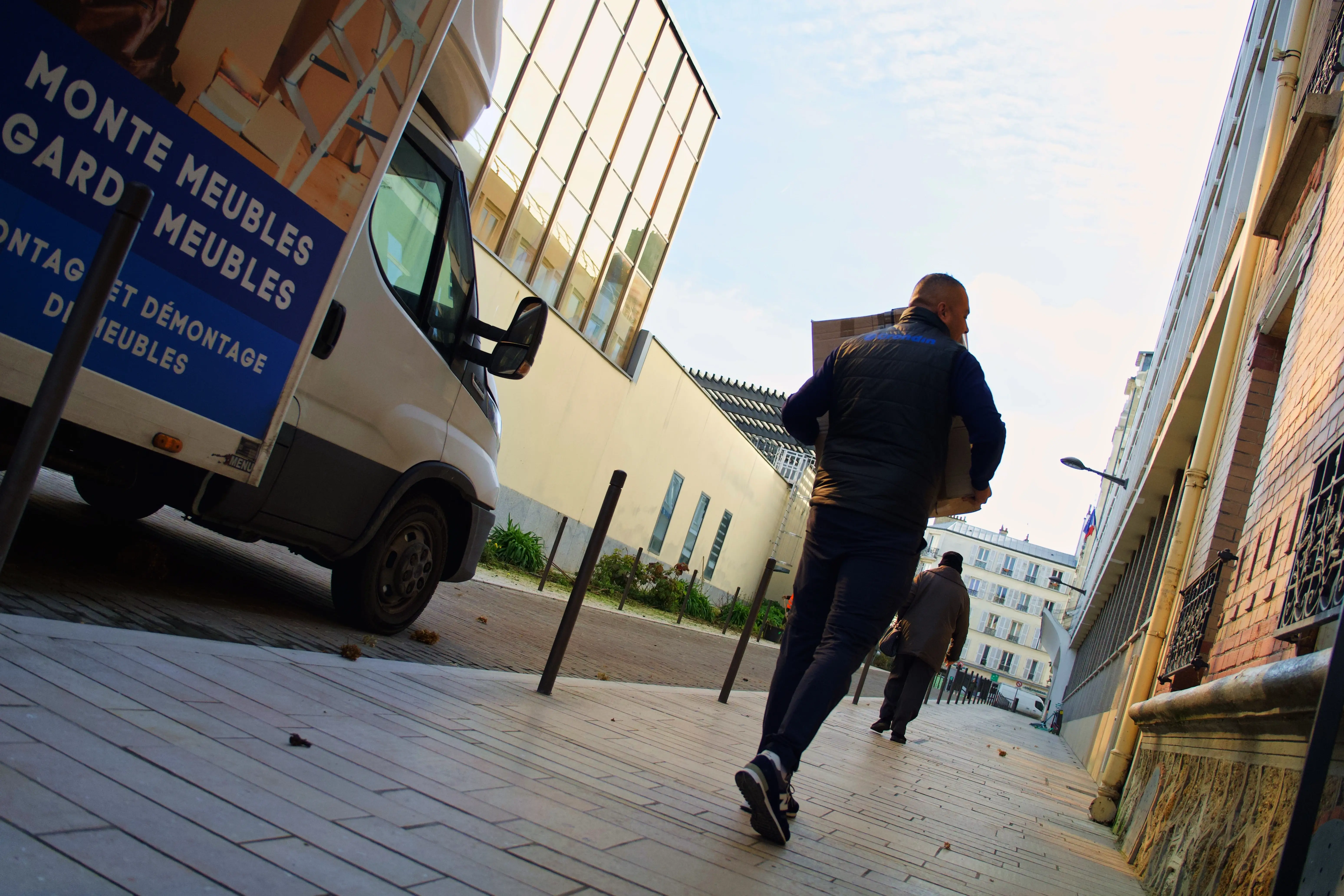 Demenagement colis camion paris