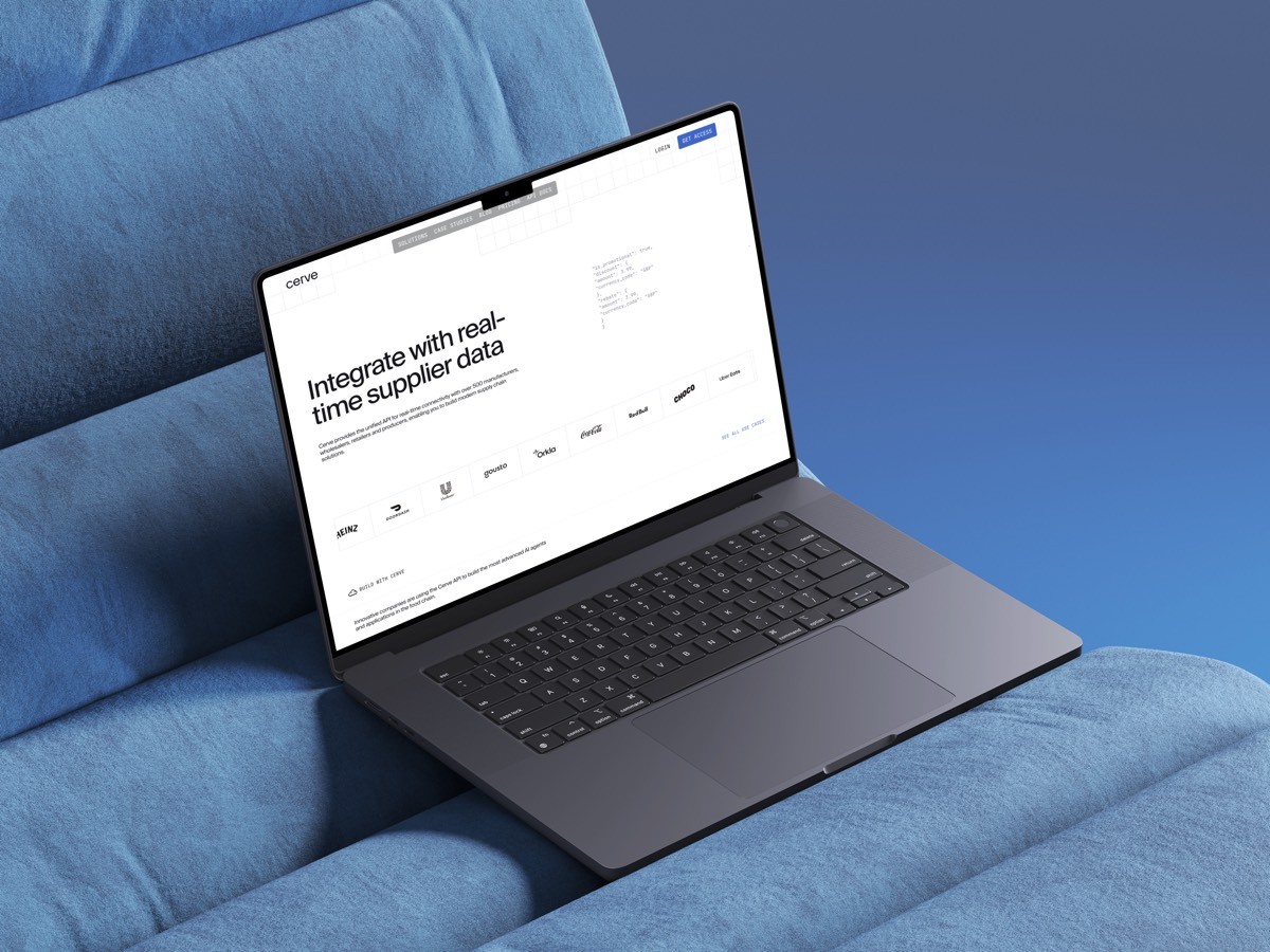 Cerve website by AGR Studio