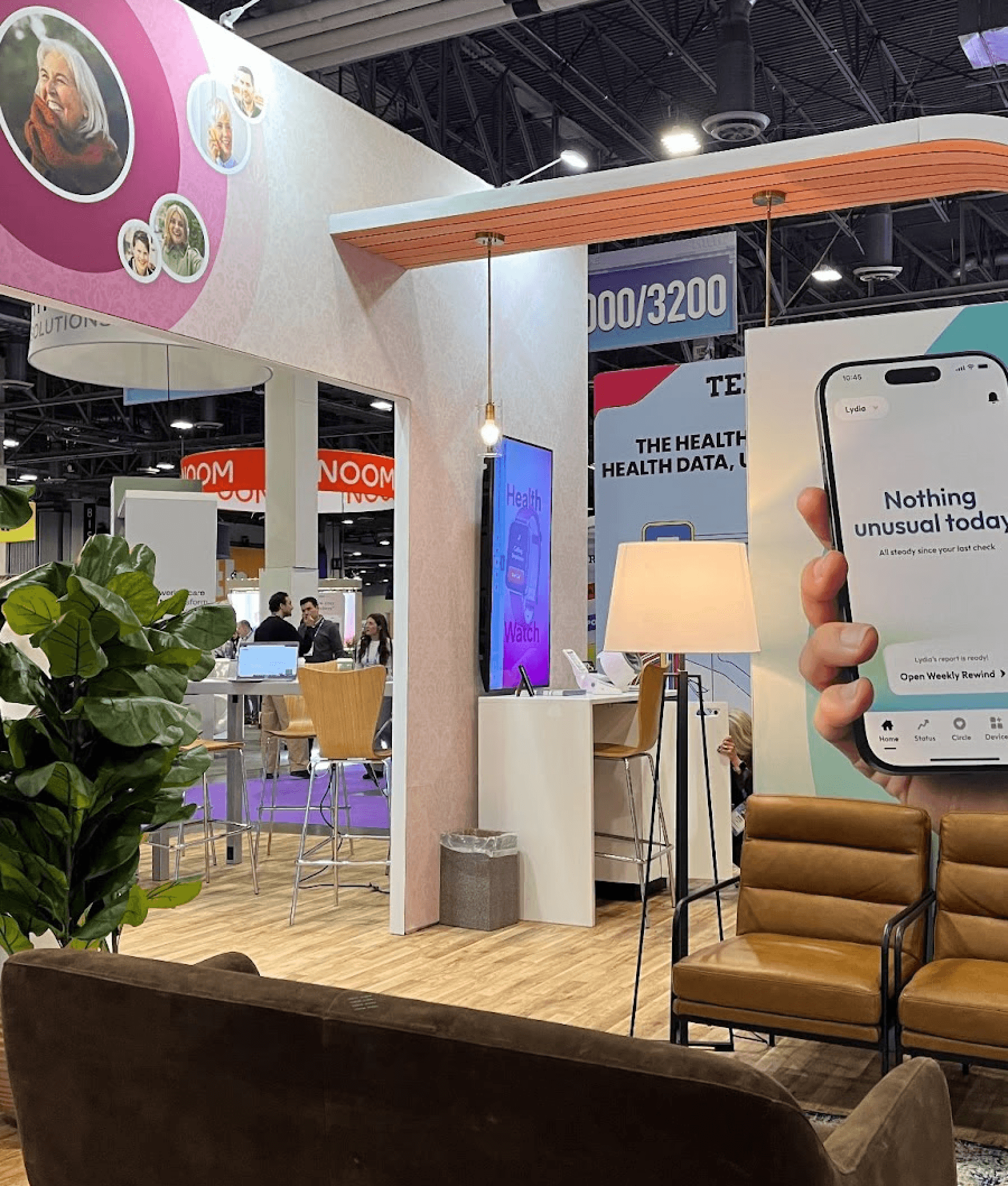 HIA's and LifelineConnect's Booth at HLTH 2025