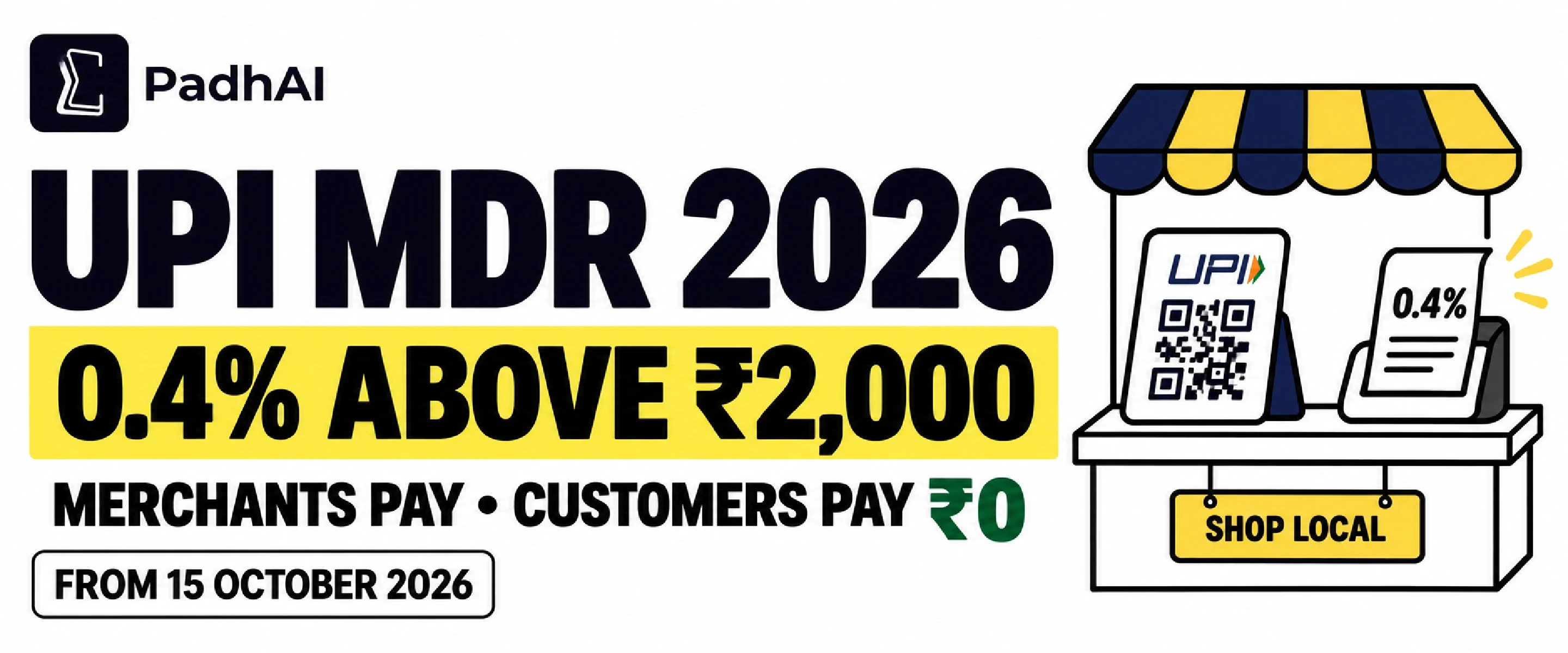 UPI MDR 2026 New UPI Charges