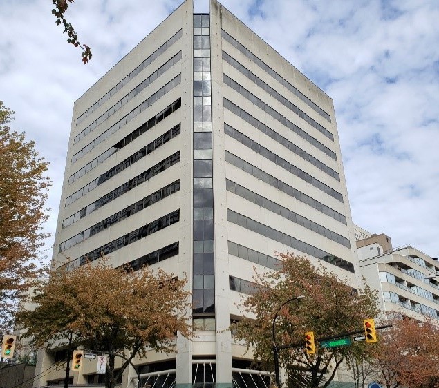 Downtown Vancouver commercial building