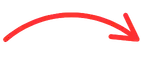 Red hand-drawn style curved arrow pointing up and right