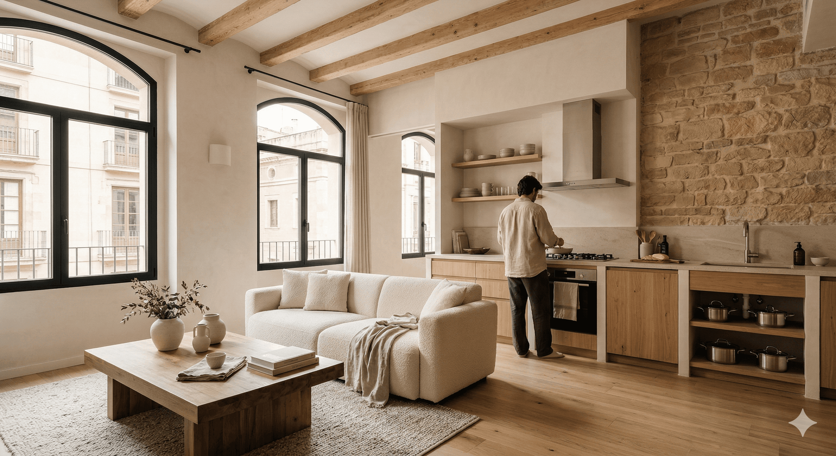 A man standing with Sufboard