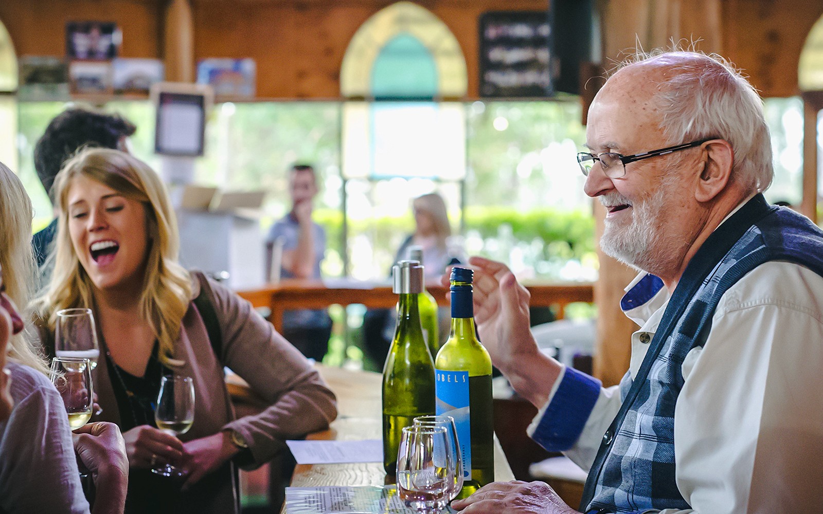 Tour group at Hunter Valley Wine Tasting Tour