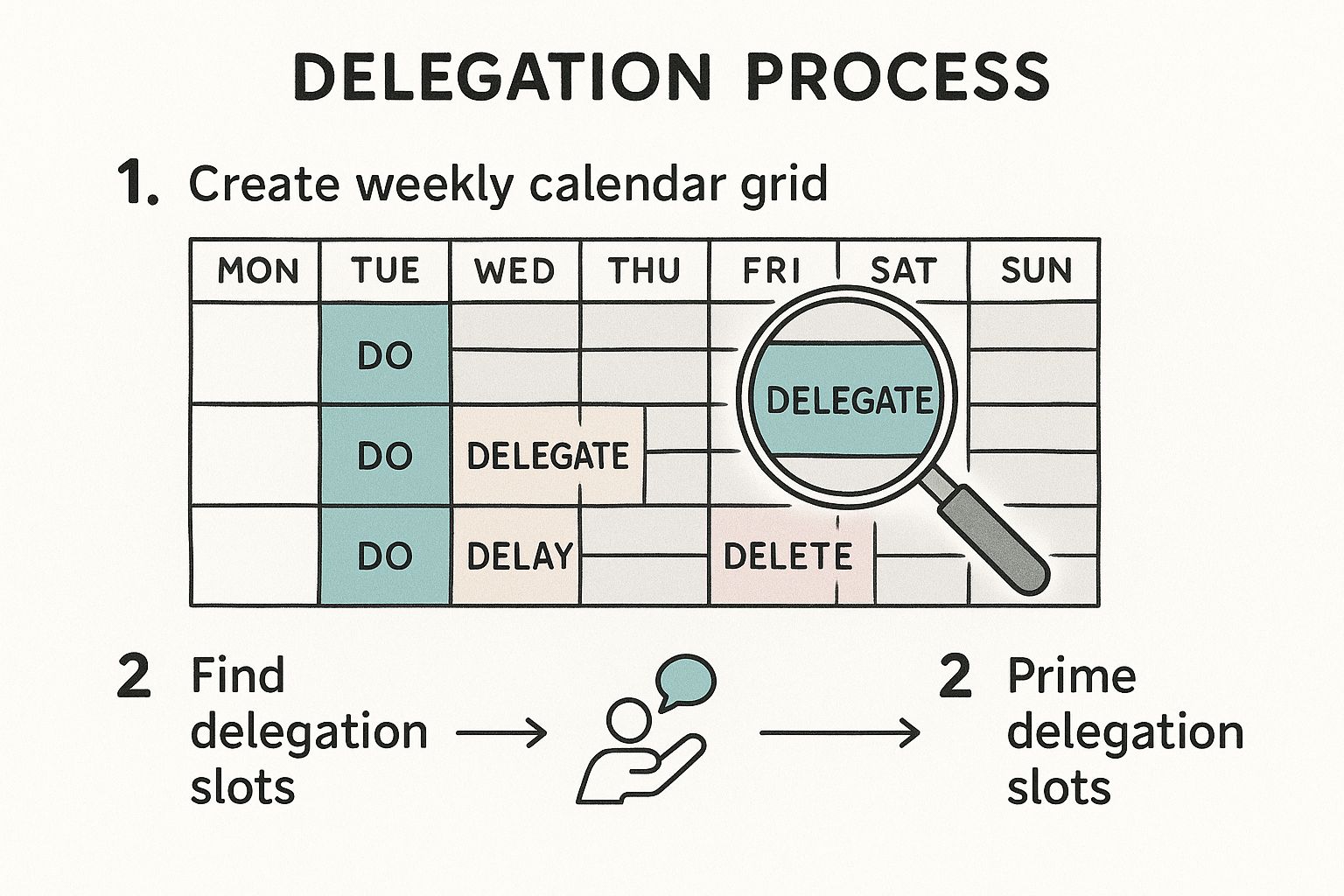 Infographic about outsourcing to a virtual assistant