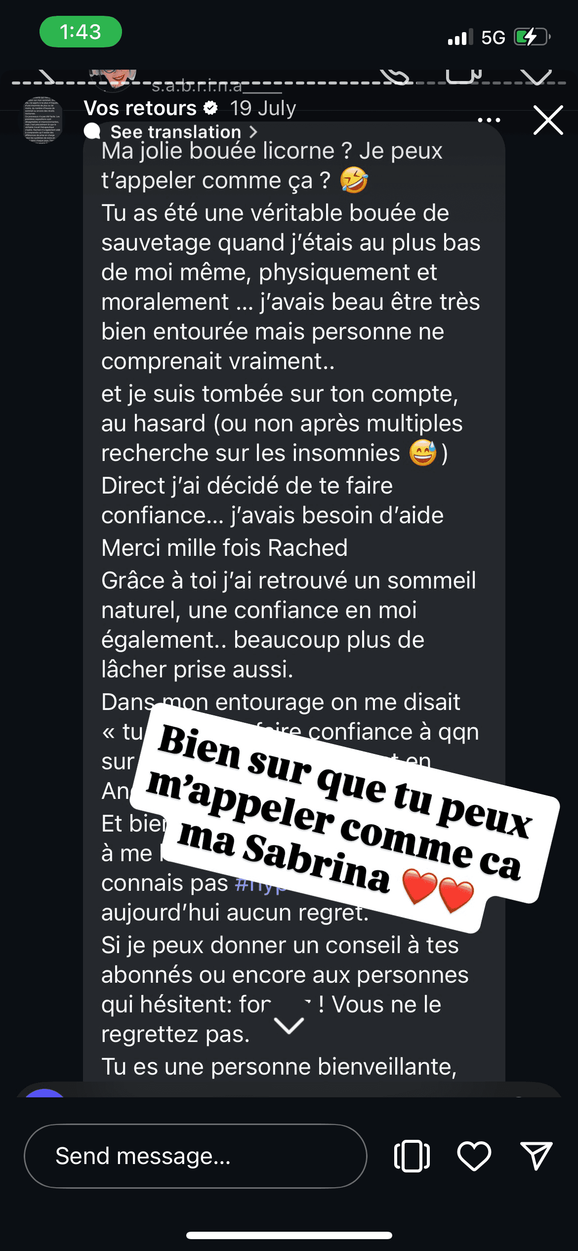 Transformation Photo