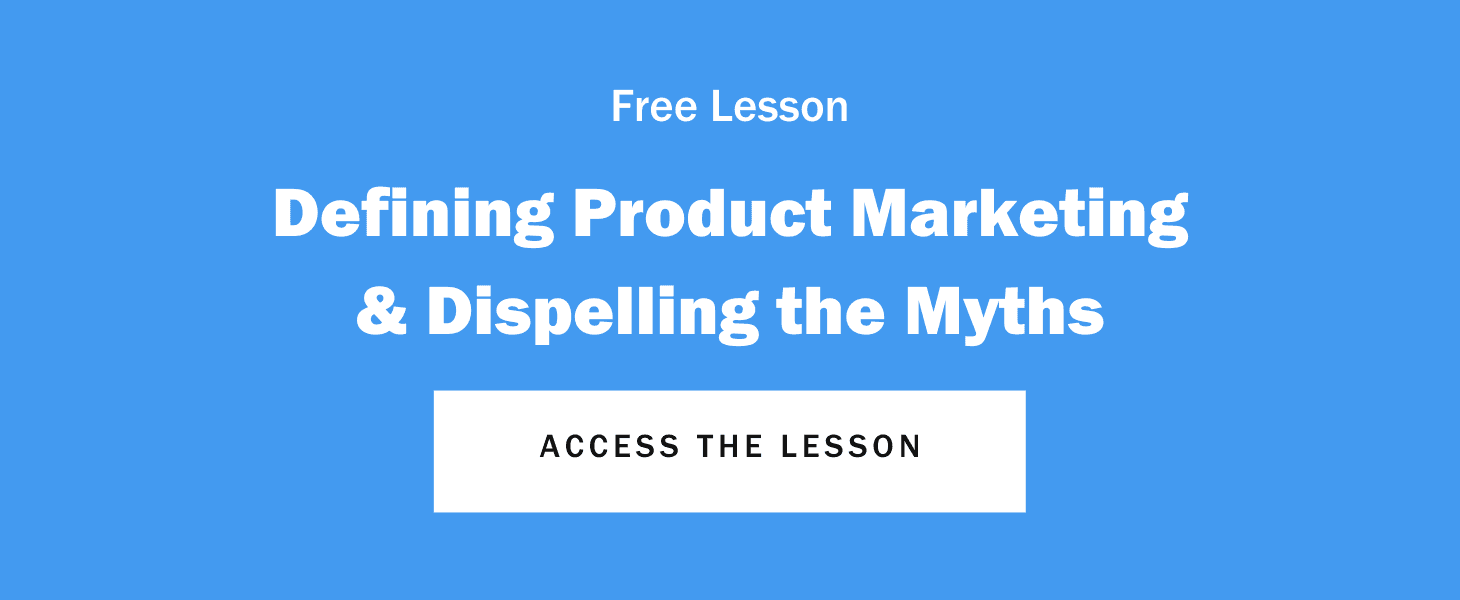Defining Product Marketing Lesson