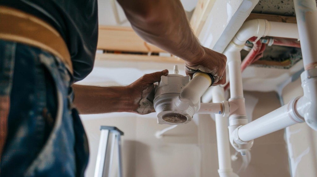 plumber working