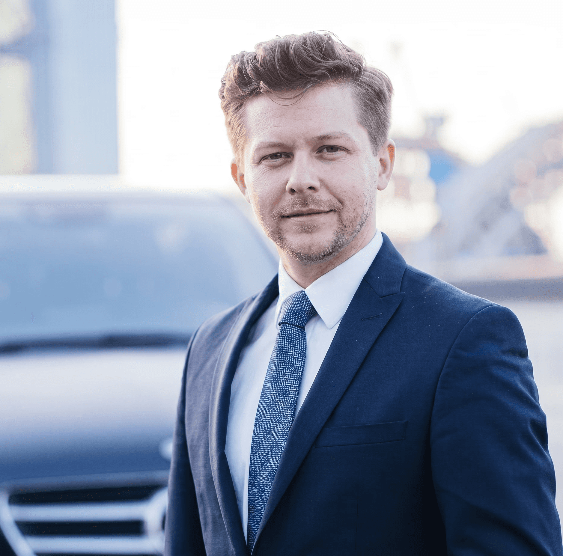 Porträt von Andreas Pech, Limousine & Shuttle Frankfurt
