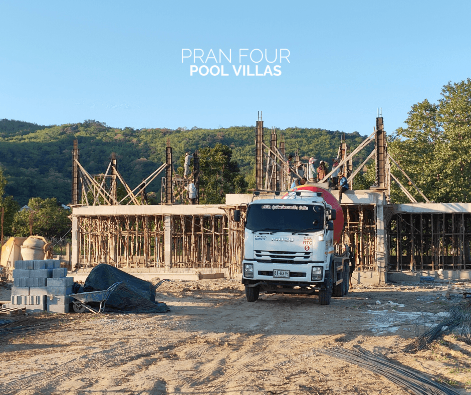 Second cement truck and full crew on site