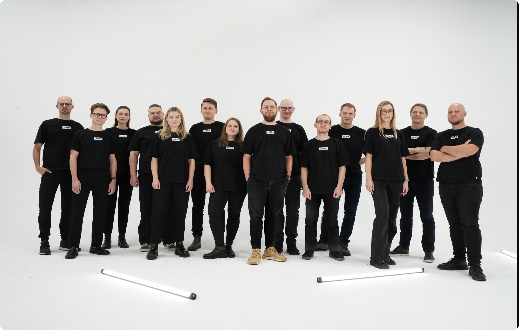 Atrandi Biosciences team Series-A investment photoshoot — photography by nucleight