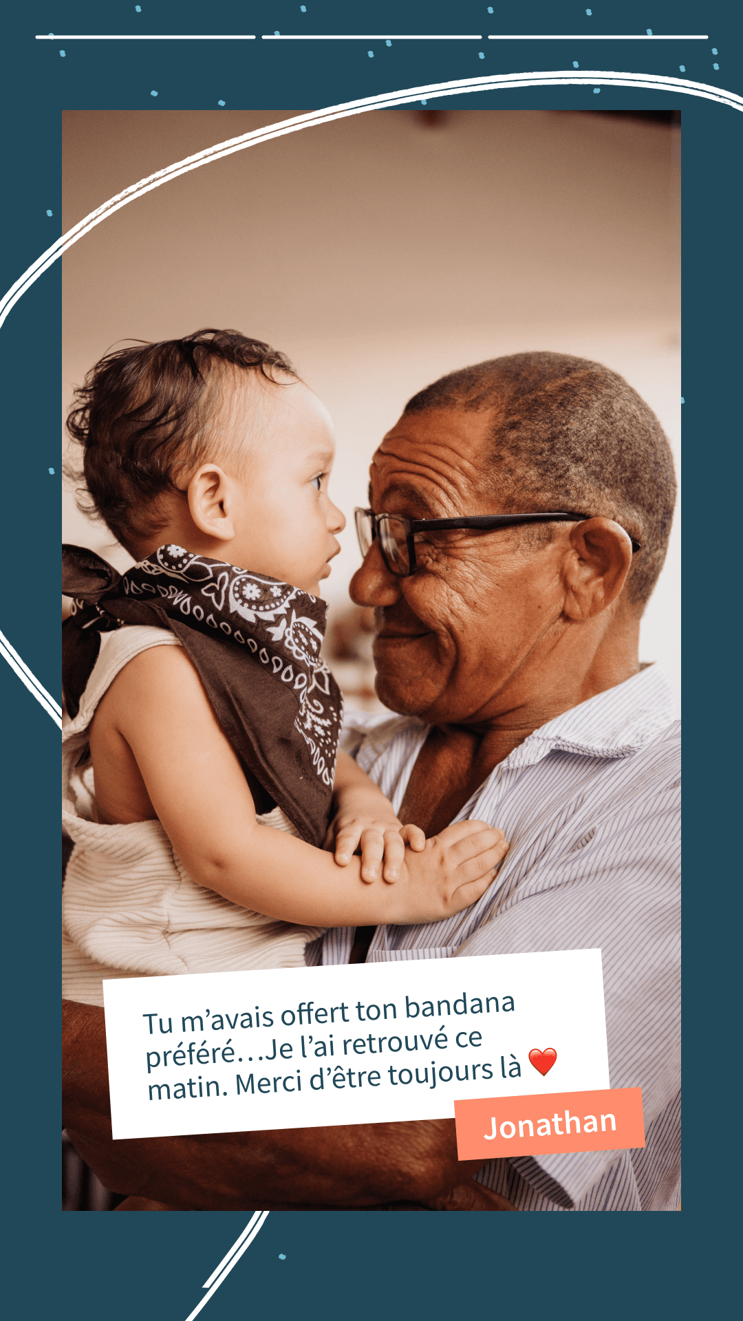 Design d'une slide pour un évènement IA