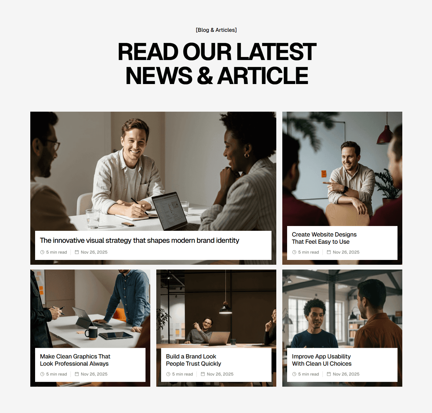 Framer Blog Index Component