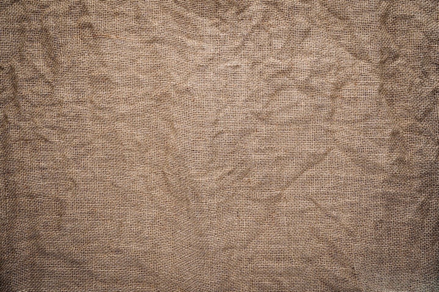 Linen creased from a day of wear
