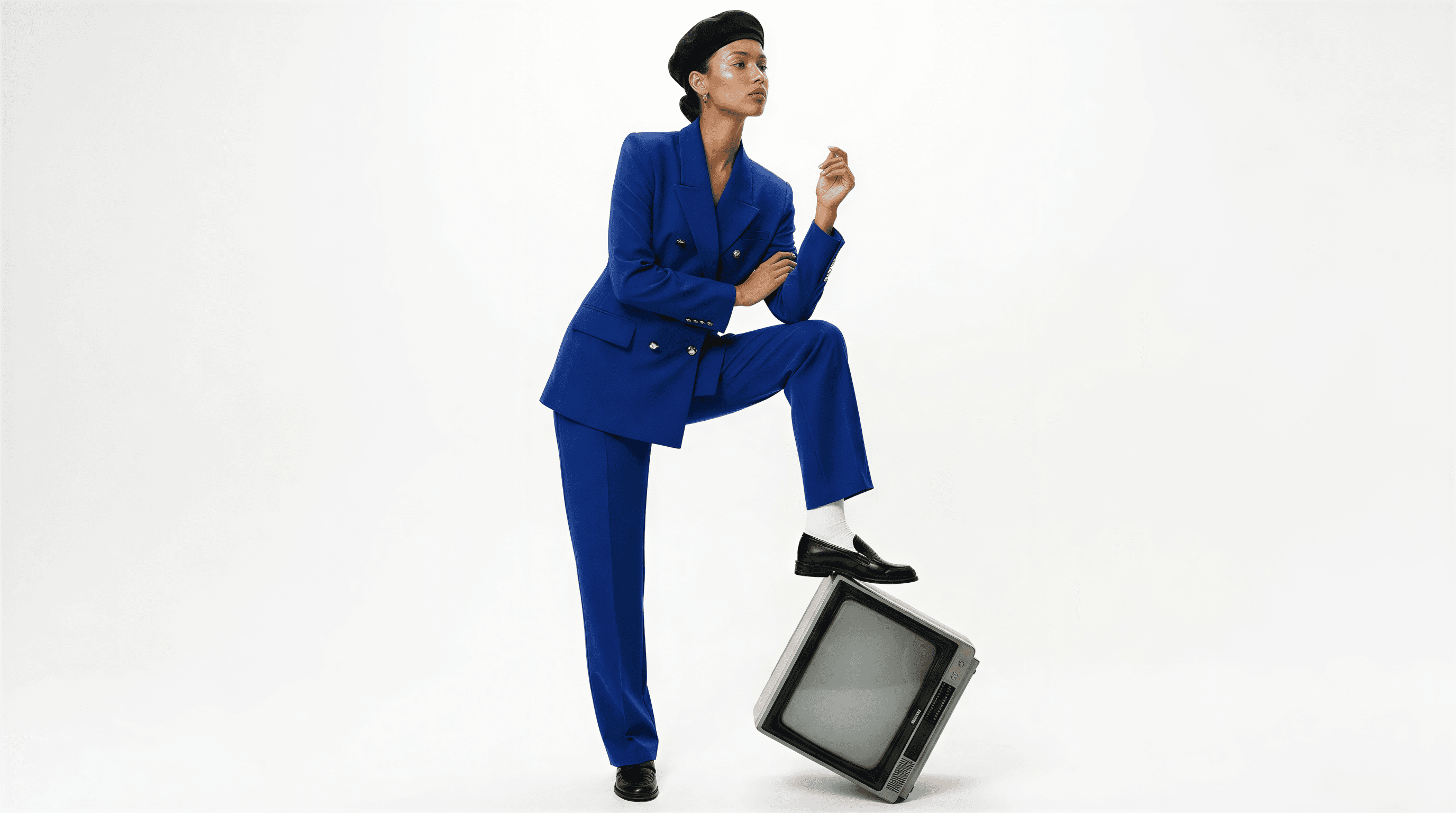 ai photoshoot, female fashion model