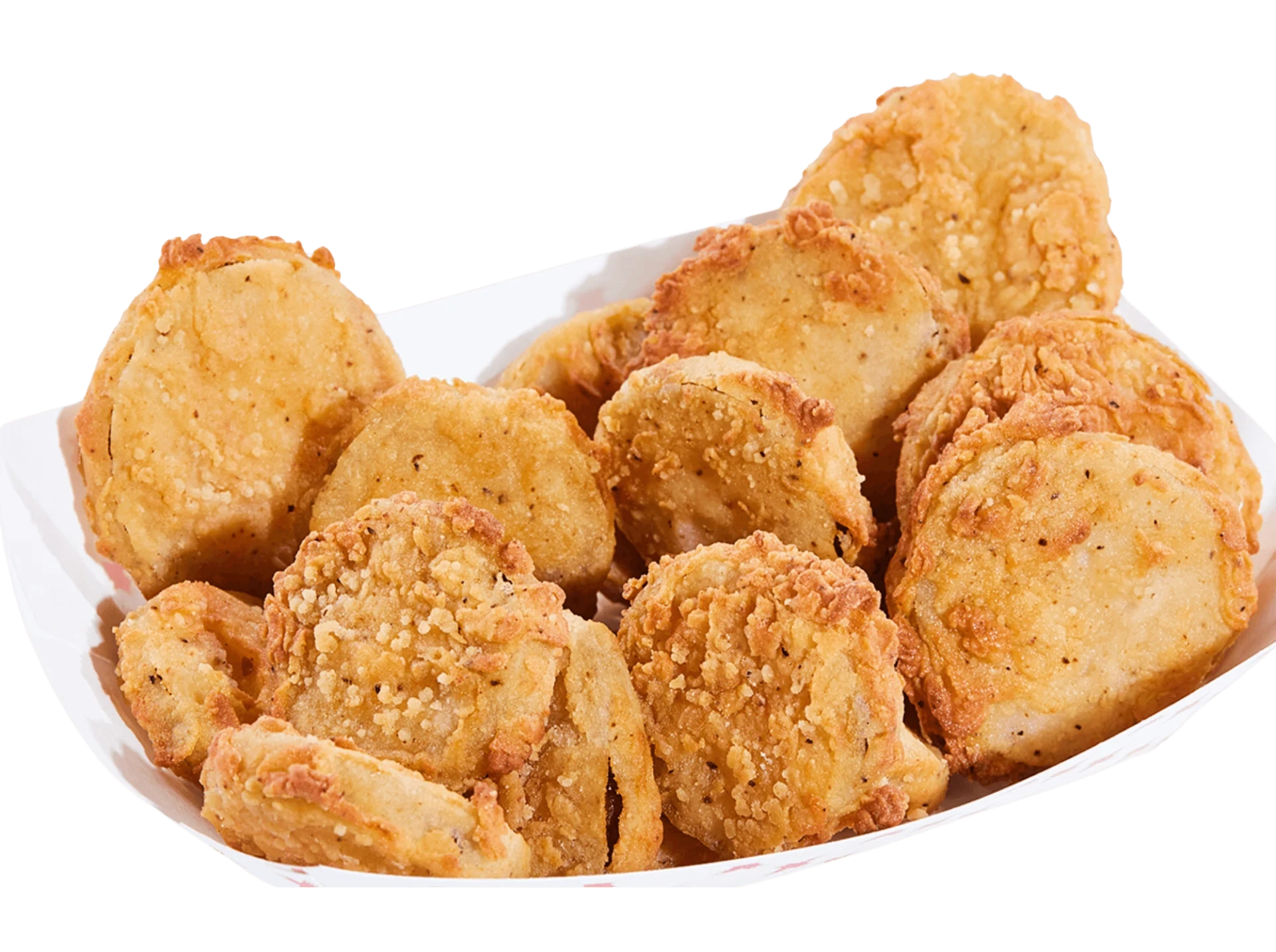 Golden fried house-made pickles