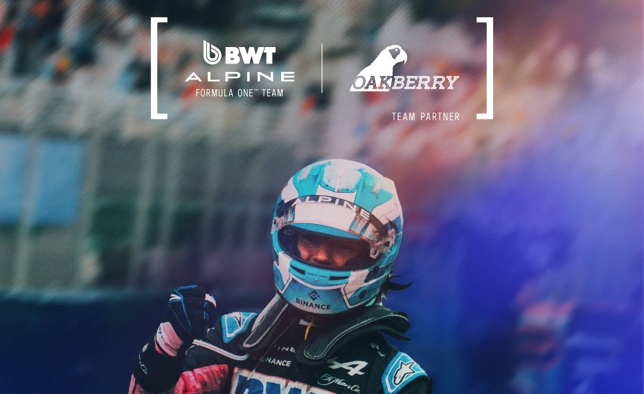 Oakberry fecha parceria com a Alpine e leva o açaí para a Fórmula 1