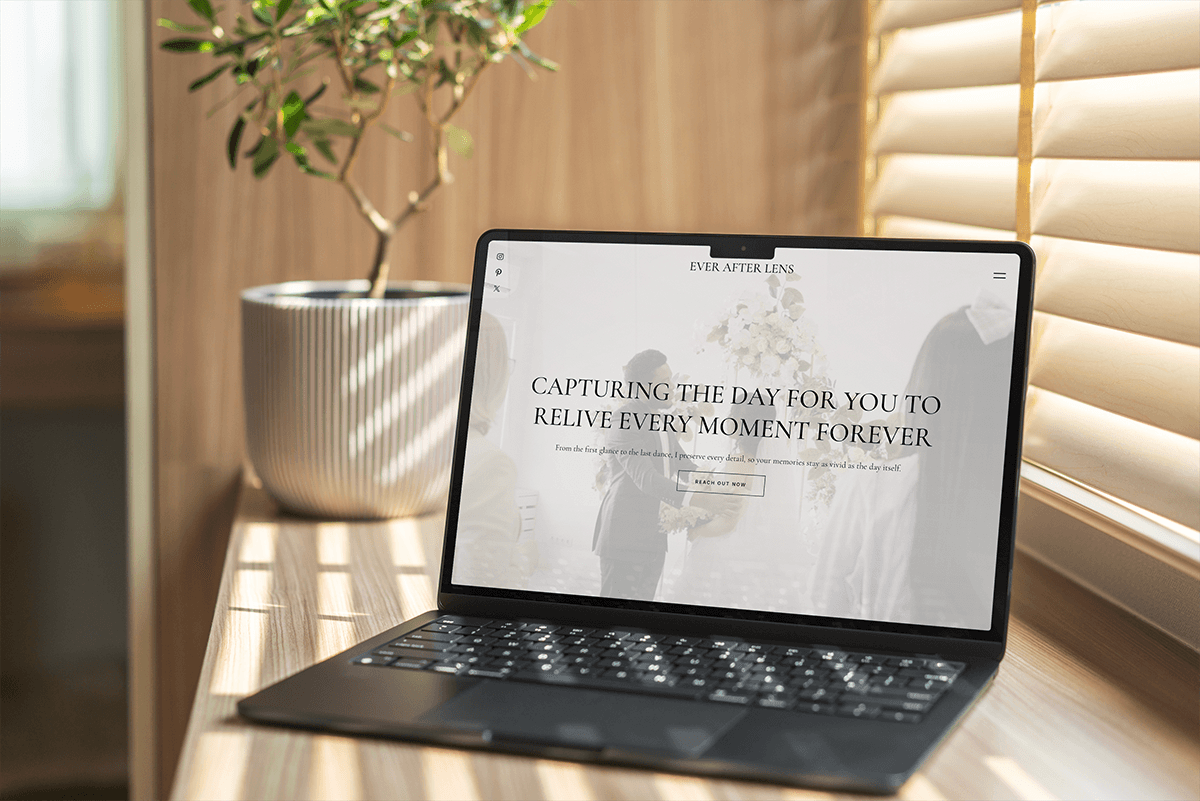 Ever After Lens – Framer website template