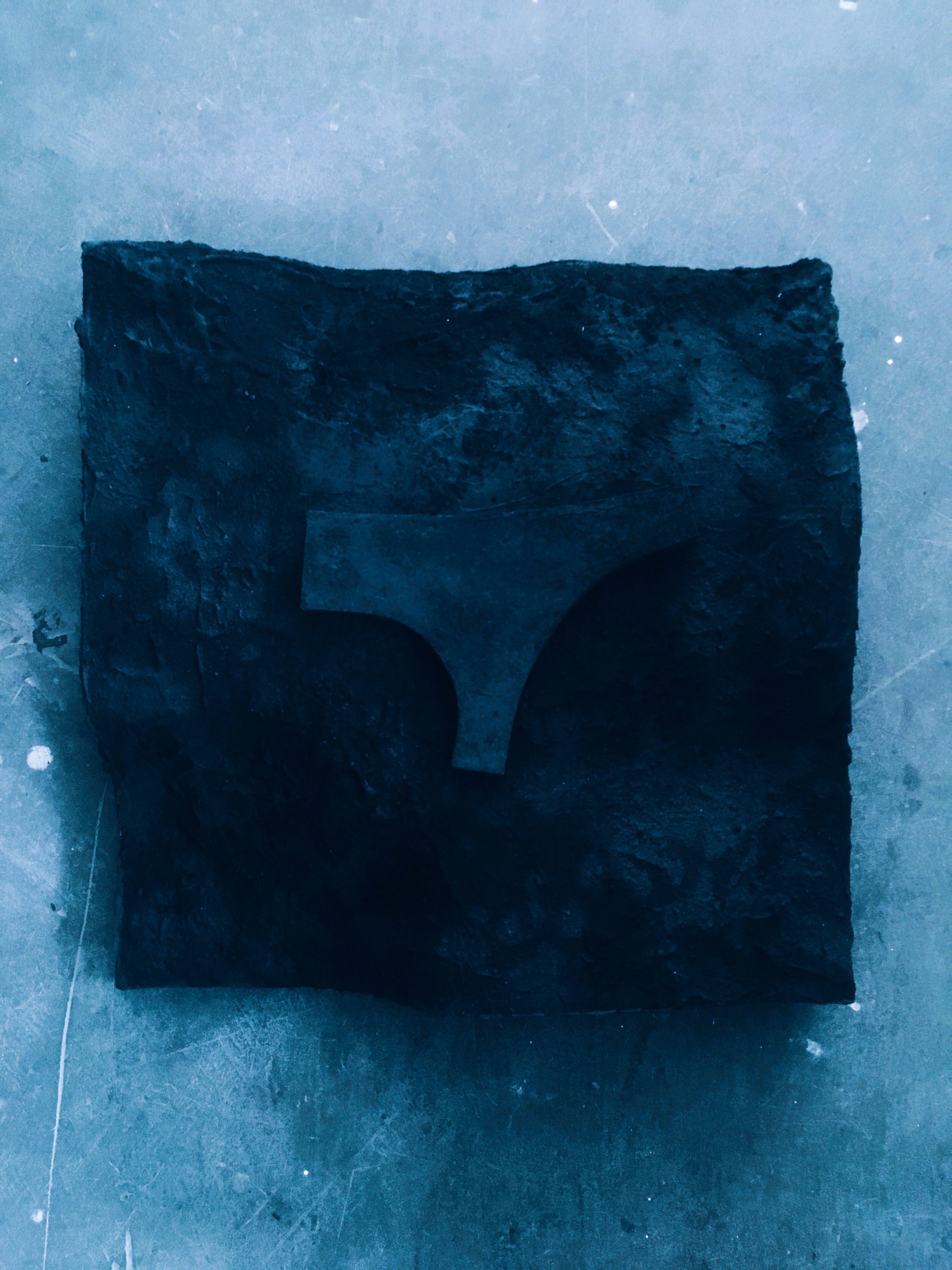 Lava field visitor center model